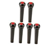 OFFSCH 6 Pezzi Perni Per Ponte Di Chitarra in Plastica Perno Per Corde Di Sella Accessori Per Strumenti Musicali Per Chitarra