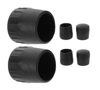 OFFSCH 6 Pezzi Supporto Per Braccio Microfono Protezione Per Piedino Punta Accessori Per Strumenti Copertura Inferiore Tampone Copertura in Gomma Per Tubo Da 25 Mm