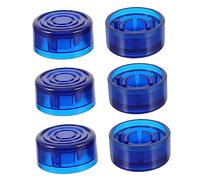 OFFSCH 6 Pezzi Tappi Per Effetti Chitarra Elettrica in Plastica Antiscivolo Cappucci Protettivi Per Pedali Di Chitarra Accessori Per Musicisti