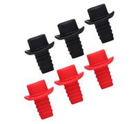 OFFSCH 6 Pezzi Tappo Per Bottiglie Di Vino Sigillante Per Vino A Forma Di Cappello Tappo Ermetico Per Bottiglie