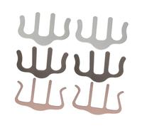 OFFSCH 6 Pz cartella musicale clip di pagina clip segnapagina porta pagine del libro di musica clip porta spartiti bookshelf porta spartiti a forma di nota musicale clip musicale Metallo