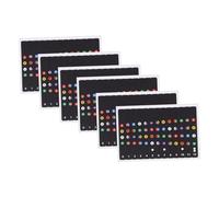 OFFSCH 6fogli Adesivi Per Scale Ukulele Facili Da Applicare Perfetti Per Principianti e Accessori Utili Per Migliorare Le Abilità Musicali