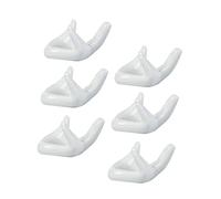 OFFSCH 6pezzi Accessori Per Esposizione Ocarina Porta Ocarina in Ceramica Porta Base Forma Di Mano Flauto Decorazioni in Ceramica Per Collezionisti