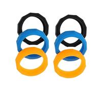 OFFSCH 6pezzi Anelli Di Protezione Anti-rotolamento Per Microfono Anelli in Silicone Antiurto Per Microfono Wireless Protezione Da Cadute e Urti