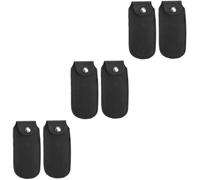 OFFSCH 6pezzi Astucci Per Armoniche Faux Borse Di Stoccaggio Per Armoniche Design Elegante e Portatile Accessorio Per Amanti Della Musica