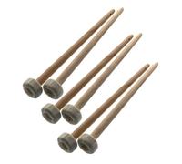 OFFSCH 6pezzi Bacchette Per Percussione e Legno Per Principianti Accessori Musicali Per Batteria Con Design Tradizionale e Resistente