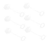 OFFSCH 6pezzi Copertura in Silicone Per Kazoo Protezione Resistente Allo Sporco Materiale Flessibile e Spesso Decorazione Per Strumenti