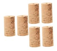 OFFSCH 6pezzi Flute Cork Plugs Legno Naturale Accessori Per Riparazione Flauti Materiale Di Sughero Premium Pratici e Durevoli Per Musicisti e Appassionati Di Strumenti Musicali
