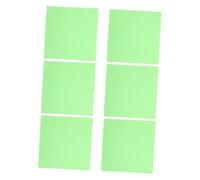 OFFSCH 6pezzi Panni Per Pulizia Strumenti Musicali Panni Microfibra Morbidi Per Chitarra Violino Pianoforte Clarinetto e Sax Dual-sided Verde