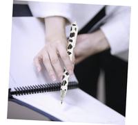 OFFSCH 6pezzi Penne Inchiostro Gel Design Forma Di Mucca Da Latte Adatte Per Ufficio e Casa Strumento Di Scrittura Portatile Per Studenti e Adulti Variante Casuale