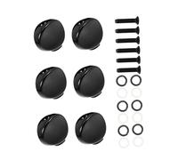 OFFSCH 6pezzi Piroli Per Chitarra Metallo Meccaniche Per Accordatura Professionale Tuner Per Musicisti Professionisti e Principianti Design Ergonomico e Superficie Liscia