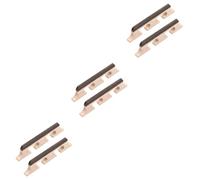 OFFSCH 6pezzi Ponte Legno Per Banjo Sella Di Sostituzione Per Strumenti Musicali Facile Da Installare e Trasportare Compatibile Con Banjo Corde Materiale Di Qualità Premium