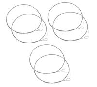 OFFSCH 6pezzi Stringhe Di Ricambio Acciaio Per Dulcimer Accessori Per Strumenti Musicali Tensione Standard e Suono Eccezionale Per Appassionati e Riparazioni