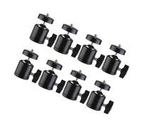 OFFSCH 8 Pezzi Teste A Sfera Per Treppiede Attacco 1/4 Testa A Sfera Montaggio Accessori Per Fotocamera Treppiede Professionale