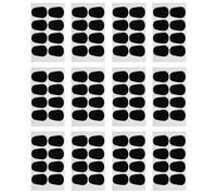 OFFSCH 96 Pezzi Cuscinetto Per Morso Per Sassofono Cuscinetto Per Morso Del Boccaglio Toppa Rotonda Per Bocchino Toppa Antiscivolo Per Il Bocchino Black