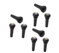 OFFSCH 9pezzi Piroli Per Violino Di Ebano Con Inlay Facile Da Installare Accessorio Pratico Per Musicisti e Appassionati Di Violino