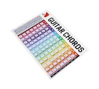 OFFSCH Accordi Per Chitarra Poster Con Accordi Musicali Guida Allapprendimento Della Chitarra