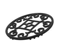 OFFSCH Anello Wok in Ferro Nero Resistente al Calore Base Stabile per Fornello a Gas, Supporto Rotondo come Accessorio Cucina per Pentole