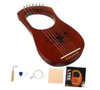 OFFSCH Arpa Corde in Retrò Per Ragazzo Ragazza Ragazza Strumento Musicale Artigianale Con Suono Melodioso e Superficie Liscia Regalo Per Coltivare Interesse Musicale e Rilassarsi