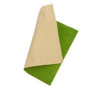 OFFSCH Artificiale Decorativa per Modellismo Tappeto Prato Sintetico Multifunzionale per Miniature da Giardino Scenari Ferroviari e Architettonici Effetto Realistico Verde