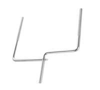 OFFSCH Asta Di Montaggio in Metallo Per Campanaccio Supporto Di Estensione Per Batteria Braccio Di Fissaggio A Forma Di U Per Campanaccio Di Strumento Musicale Per Tamburo