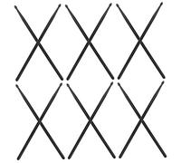 OFFSCH Bacchette Per Batteria in Nylon 6 Paia Leggere E Durevoli Per Esercitazioni E Percussioni Musicali Senza Punte Sicure Da Usare