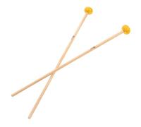 OFFSCH Bacchette Per Glockenspiel e Xilofono, Accessori Per Strumenti a Percussione in Legno Punta in Gomma, Set Da Per Musicisti e Appassionati Di Percussioni