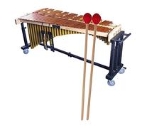 OFFSCH Bacchette per Marimba in Legno Robuste con Mazzuolo in Gomma per Percussioni Aggiuntiva per Musicisti Legno Compresso ad Alta Densità