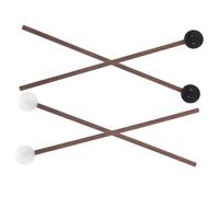 OFFSCH Bacchette Per Strumenti A Percussione Pratiche 2 Paia Leggere E Portatili in Gomma