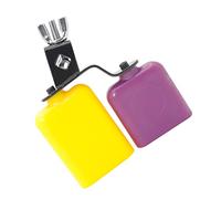 OFFSCH Batteria a Campanaccio Divertente Campana Di Metallo Campanaccio Di Mucca Campanaccio Sportivo Cha Cha Cowbell Tamburo Campanaccio Campane Di Festa Fari Alto e Basso Percussione