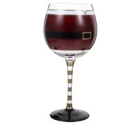 OFFSCH Bicchiere da Vino Natalizio con Design Decorativo per Cocktail Casa e Bar per Feste e Regali