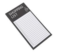 OFFSCH Blocco Note Magnetico per Frigorifero Lista della Spesa Taccuino Magnetico per Appunti e Lista delle Cose da Fare Design Moderno Resistente e Compatto per Uso Quotidiano su