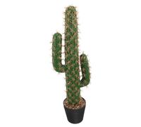 OFFSCH Bonsai di Cactus Artificiale in Vaso Grande, Pianta Finta, Decorazione da Tavolo per Arredamento Casa e Ufficio