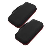 OFFSCH Borsa Per Microfono Portatile 2 Pezzi Custodia Protettiva Antigraffio Antipolvere Cerniera Design Pratico Viaggio Custodia Per Microfono Palmare