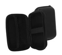 OFFSCH Borsa per Trasporto Microfono Wireless 2 Pezzi Custodia Rigida in Eva Cerniera Resistente Organizer Compatto Tasca a Rete per Accessori per Viaggio e Uso Professionale