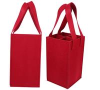 OFFSCH Borsa Portabottiglie Doppia Per Vino Design Semplice Per La Casa Pratica Borsa Portabottiglie Per Birra E Vino