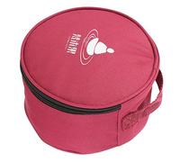 OFFSCH Borsa Portaoggetti Imbottita Per Ciotola Tibetana Di Cristallo 22x12cm, Custodia Protettiva Resistente Per Trasporto e Meditazione