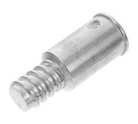 OFFSCH Broom Handle Thread Repair e Broom Handle Replacement Adattatore Filettato in Lega di Alluminio Argento 20,4 mm per Asta Estensibile e Pulizia Domestica
