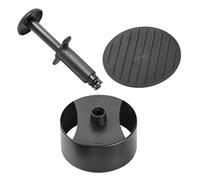 OFFSCH Burger Press in ABS Plastica Sicura Stampo Rotondo per Hamburger con Controllo Spessore Uniforme per Polpette di Carne e Verdure Utensile Versatile per Cucina Domestica e BBQ