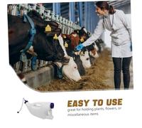 OFFSCH Calf Nursing Feeder Bottle con per Alimentazione Precisa di Latte Dispositivo per Vitelli Facilmente Pulibile e Igienico per Sviluppo e Vitelli