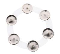 OFFSCH Campana per Piatti Compatta in Rame Trasparente, Accessorio Professionale per Charleston e Set di Batteria, Campana per Tamburo Portatile Adatta a Principianti e Musicisti