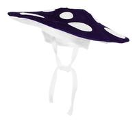 OFFSCH Cappello da Festa a Forma di Fungo Cosplay Grande con Cinturino Regolabile Resistente e Antischeggia, Copricapo Creativo per Eventi di Carnevale, Compleanni e Festival a Tema