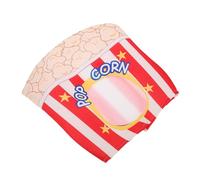 OFFSCH Cappello da Popcorn a Secchiello Leggero Copricapo Festivo Creativo per Carnevale Halloween e Feste a Tema Cinema Accessorio per Costumi da Snack Cinematografici e Oggetti di