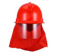 OFFSCH Casco Di Per Estrazione Casco Sicurezza Ventilato Leggero e Resistente Agli Impatti In ABS Rosso Per Fire Extinguishing Work