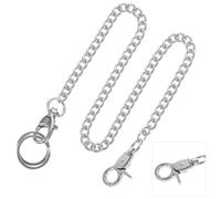 OFFSCH Catena Resistente Acciaio per da Te da Orologio e Inossidabile Argento, Robusta alla Ruggine, Accessor io Chic Tasch per Abbigliamento e Decorazione Fai
