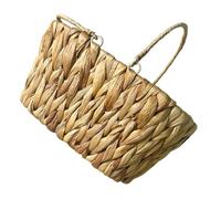 OFFSCH Cestino Intrecciato Multifunzionale in Naturale Con Ampia Capacità Per Snack Frutta Verdura e Uova Resistente e Durevole Per Organizzazione Domestica