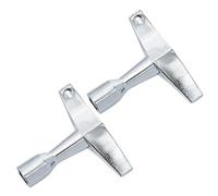 OFFSCH Chiavi Per Batteria in Lega Di Zinco Strumenti Di Accordatura Set Di Chiavi Per Batteria Argento Resistenti All'usura