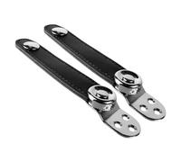 OFFSCH Cinghie Doppio Strato per Fisarmonica in Acciaio e Pelle di Bovino, 2 Pezzi, Resistente e Stabile, Accessori per Musicisti e Principianti