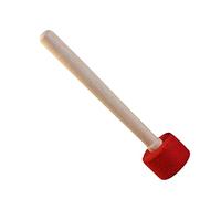 OFFSCH Ciotola Tibetana Strumento Mazza Avvolta Leggero Compatto Facile Pulire Manutenere Portatile Utilizzato Bacchetta Gong Campane Festa Collezione Personale