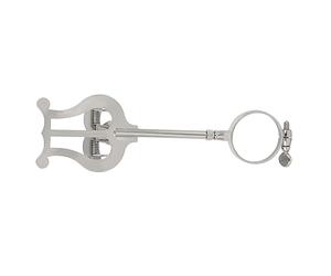 OFFSCH Clip per Spartiti Clarinetto Portatile in Ferro Color Argento, Supporto Musicale Compatto e Leggero per Studenti e Strumentisti